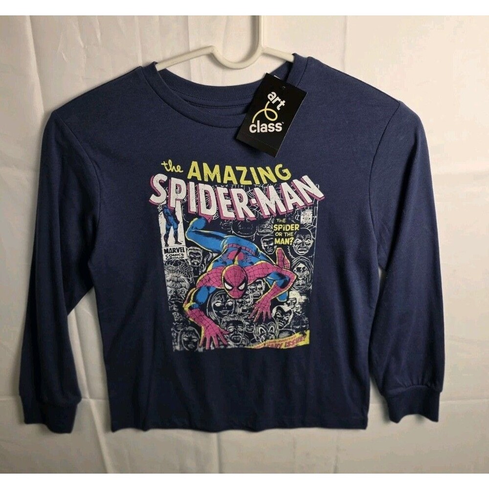 Spiderman Shirt Adult Small Marvel Super Hero Comic Book Retro Mens